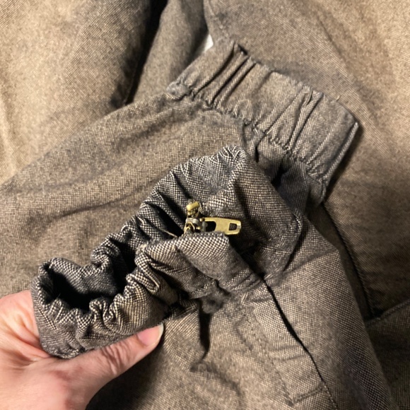 Men's Brown Casual Pants - Picture 3 of 4